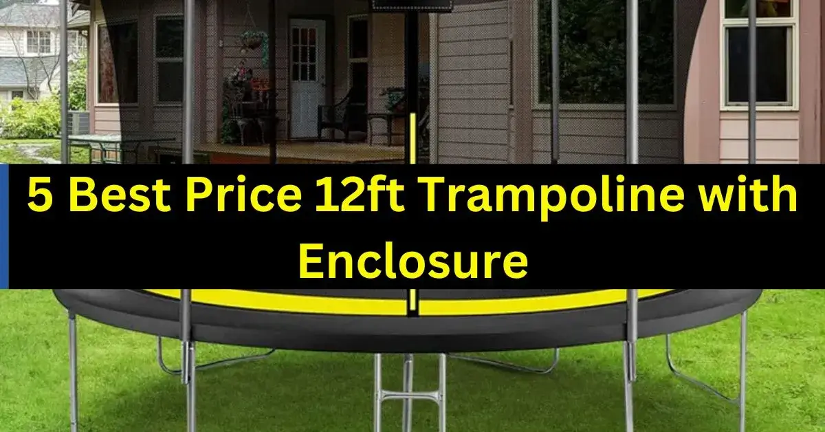 Best Price 12ft Trampoline with Enclosure